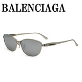 日本正規品 BALENCIAGA SUNGLASSES ASIAN FIT BB0357SA 002 SILVER バレンシアガ サングラス アジアンフィット UVカット 紫外線カット メンズ レディース ミラー シルバー