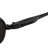 日本正規品 BALENCIAGA SUNGLASSES ASIAN FIT BB0358SK 001 GREY バレンシアガ サングラス アジアンフィット UVカット 紫外線カット メンズ レディース グレー