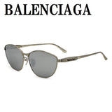 日本正規品 BALENCIAGA SUNGLASSES ASIAN FIT BB0358SK 002 SILVER バレンシアガ サングラス アジアンフィット UVカット 紫外線カット メンズ レディース ミラー シルバー
