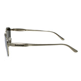 日本正規品 BALENCIAGA SUNGLASSES ASIAN FIT BB0358SK 002 SILVER バレンシアガ サングラス アジアンフィット UVカット 紫外線カット メンズ レディース ミラー シルバー