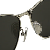 日本正規品 BALENCIAGA SUNGLASSES ASIAN FIT BB0358SK 002 SILVER バレンシアガ サングラス アジアンフィット UVカット 紫外線カット メンズ レディース ミラー シルバー