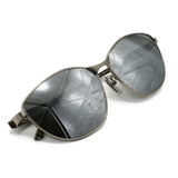 日本正規品 BALENCIAGA SUNGLASSES ASIAN FIT BB0358SK 002 SILVER バレンシアガ サングラス アジアンフィット UVカット 紫外線カット メンズ レディース ミラー シルバー
