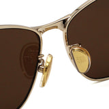日本正規品 BALENCIAGA SUNGLASSES ASIAN FIT BB0358SK 003 BROWN GOLD バレンシアガ サングラス アジアンフィット UVカット 紫外線カット メンズ レディース ブラウン ゴールド