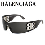 日本正規品 BALENCIAGA SUNGLASSES ASIAN FIT BB0359S 001 GREY バレンシアガ サングラス アジアンフィット UVカット 紫外線カット メンズ レディース グレー