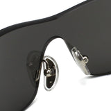 日本正規品 BALENCIAGA SUNGLASSES ASIAN FIT BB0359S 001 GREY バレンシアガ サングラス アジアンフィット UVカット 紫外線カット メンズ レディース グレー
