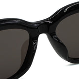 日本正規品 BALENCIAGA SUNGLASSES ASIAN FIT BB0361SK 001 GREY BLACK バレンシアガ サングラス アジアンフィット UVカット 紫外線カット メンズ レディース グレー ブラック