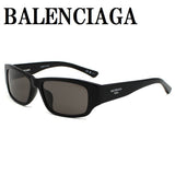日本正規品 BALENCIAGA SUNGLASSES ASIAN FIT BB0368SK 001 GREY BLACK バレンシアガ サングラス アジアンフィット UVカット 紫外線カット メンズ レディース グレー ブラック