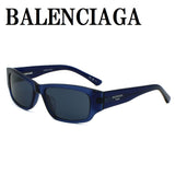 日本正規品 BALENCIAGA SUNGLASSES ASIAN FIT BB0368SK 003 BLUE CLEAR バレンシアガ サングラス アジアンフィット UVカット 紫外線カット メンズ レディース ブルー クリア
