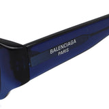日本正規品 BALENCIAGA SUNGLASSES ASIAN FIT BB0368SK 003 BLUE CLEAR バレンシアガ サングラス アジアンフィット UVカット 紫外線カット メンズ レディース ブルー クリア