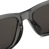 日本正規品 BALENCIAGA SUNGLASSES ASIAN FIT BB0368SK 004 GREY CLEAR バレンシアガ サングラス アジアンフィット UVカット 紫外線カット メンズ レディース グレー クリア