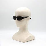 日本正規品 BALENCIAGA SUNGLASSES ASIAN FIT BB0368SK 004 GREY CLEAR バレンシアガ サングラス アジアンフィット UVカット 紫外線カット メンズ レディース グレー クリア