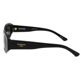日本正規品 BALENCIAGA SUNGLASSES ASIAN FIT BB0369SK 001 GREY BLACK バレンシアガ サングラス アジアンフィット UVカット 紫外線カット メンズ レディース グレー ブラック