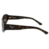 日本正規品 BALENCIAGA SUNGLASSES ASIAN FIT BB0369SK 002 BROWN HAVANA バレンシアガ サングラス アジアンフィット UVカット 紫外線カット メンズ レディース ブラウン ハバナ