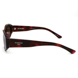 日本正規品 BALENCIAGA SUNGLASSES ASIAN FIT BB0369SK 003 BROWN HAVANA バレンシアガ サングラス アジアンフィット UVカット 紫外線カット メンズ レディース ブラウン ハバナ