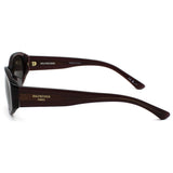 日本正規品 BALENCIAGA SUNGLASSES ASIAN FIT BB0369SK 004 GREY VIOLET CLEAR バレンシアガ サングラス アジアンフィット UVカット 紫外線カット メンズ レディース グレー バイオレット クリア