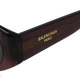 日本正規品 BALENCIAGA SUNGLASSES ASIAN FIT BB0369SK 004 GREY VIOLET CLEAR バレンシアガ サングラス アジアンフィット UVカット 紫外線カット メンズ レディース グレー バイオレット クリア
