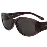 日本正規品 BALENCIAGA SUNGLASSES ASIAN FIT BB0369SK 004 GREY VIOLET CLEAR バレンシアガ サングラス アジアンフィット UVカット 紫外線カット メンズ レディース グレー バイオレット クリア