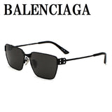 日本正規品 BALENCIAGA SUNGLASSES ASIAN FIT BB0374SK 001 GREY BLACK バレンシアガ サングラス アジアンフィット UVカット 紫外線カット メンズ レディース グレー ブラック