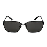 日本正規品 BALENCIAGA SUNGLASSES ASIAN FIT BB0374SK 001 GREY BLACK バレンシアガ サングラス アジアンフィット UVカット 紫外線カット メンズ レディース グレー ブラック