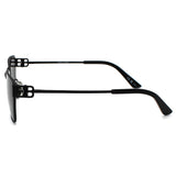 日本正規品 BALENCIAGA SUNGLASSES ASIAN FIT BB0374SK 001 GREY BLACK バレンシアガ サングラス アジアンフィット UVカット 紫外線カット メンズ レディース グレー ブラック