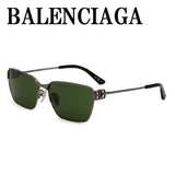 日本正規品 BALENCIAGA SUNGLASSES ASIAN FIT BB0374SK 002 GREEN RUTHENIUM バレンシアガ サングラス アジアンフィット UVカット 紫外線カット メンズ レディース グリーン ルテニウム