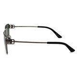 日本正規品 BALENCIAGA SUNGLASSES ASIAN FIT BB0374SK 002 GREEN RUTHENIUM バレンシアガ サングラス アジアンフィット UVカット 紫外線カット メンズ レディース グリーン ルテニウム