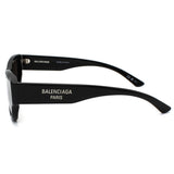 BALENCIAGA BB0389SK 001 BLACK GRAY バレンシアガ サングラス アジアンフィット メンズ レディース ブラック グレー