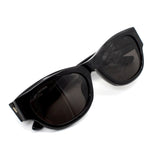BALENCIAGA BB0389SK 001 BLACK GRAY バレンシアガ サングラス アジアンフィット メンズ レディース ブラック グレー