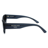 日本正規品 BALENCIAGA SUNGLASSES ASIAN FIT BB0389SK 003 GREY GREYCLEAR バレンシアガ サングラス アジアンフィット UVカット 紫外線カット メンズ レディース グレー グレークリア