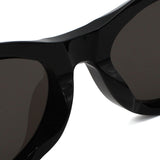日本正規品 BALENCIAGA SUNGLASSES ASIAN FIT BB0396SK 001 GREY BLACK バレンシアガ サングラス アジアンフィット UVカット 紫外線カット メンズ レディース グレー ブラック