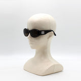 日本正規品 BALENCIAGA SUNGLASSES ASIAN FIT BB0396SK 002 BROWN HAVANA バレンシアガ サングラス アジアンフィット UVカット 紫外線カット メンズ レディース ブラウン ハバナ