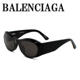 日本正規品 BALENCIAGA SUNGLASSES ASIAN FIT BB0396SK 003 GREY BLACK バレンシアガ サングラス アジアンフィット UVカット 紫外線カット メンズ レディース グレー ブラック グリッター