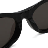 日本正規品 BALENCIAGA SUNGLASSES ASIAN FIT BB0396SK 003 GREY BLACK バレンシアガ サングラス アジアンフィット UVカット 紫外線カット メンズ レディース グレー ブラック グリッター