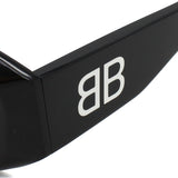 日本正規品 BALENCIAGA SUNGLASSES BB0397SA 001 GREY BLACK バレンシアガ サングラス アジアンフィット メガネ 眼鏡 UVカット 紫外線カット メンズ レディース グレー ブラック