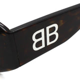 日本正規品 BALENCIAGA SUNGLASSES BB0397SA 002 BROWN HAVANA バレンシアガ サングラス アジアンフィット メガネ 眼鏡 UVカット 紫外線カット メンズ レディース ブラウン ハバナ