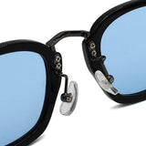 日本正規品 BLACK FLYS SUNGLASSES BF-1325-02 L.BLUE BLACK-GUNMETAL ブラックフライズ サングラス ノーズパッド 眼鏡 UVカット 紫外線カット メンズ レディース ライトブルー ブラック ガンメタル