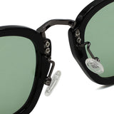 日本正規品 BLACK FLYS SUNGLASSES BF-1325-07 L.GREEN BLACK-GUNMETAL ブラックフライズ サングラス ノーズパッド 眼鏡 UVカット 紫外線カット メンズ レディース ライトグリーン ブラック ガンメタル