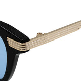 日本正規品 BLACK FLYS SUNGLASSES BF-15023-05 L.BLUE BLACK ブラックフライズ サングラス ノーズパッド 眼鏡 UVカット 紫外線カット メンズ レディース ライトブルー ブラック