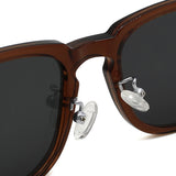 日本正規品 BLACK FLYS SUNGLASSES BF-15506-04 GREY CLEAR BROWN SILVER ブラックフライズ サングラス ノーズパッド 眼鏡 UVカット 紫外線カット メンズ レディース グレー クリアブラウン シルバー