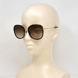 国内正規品 BOTTEGA VENETA SUNGLASSES ASIAN FIT BV0220SK 002 BROWN HAVANA ボッテガヴェネタ サングラス アジアンフィット アイウェア メガネ 眼鏡 UVカット 紫外線カット ブラウン ハバナ