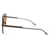 国内正規品 BOTTEGA VENETA SUNGLASSES ASIAN FIT BV1013SK 015 BROWN ボッテガヴェネタ サングラス アジアンフィット アイウェア メガネ 眼鏡 UVカット 紫外線カット ブラウン