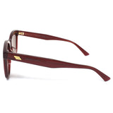 国内正規品 BOTTEGA VENETA SUNGLASSES ASIAN FIT BV1080SK 003 BROWN BURGUNDY ボッテガヴェネタ サングラス アジアンフィット アイウェア メガネ 眼鏡 UVカット 紫外線カット ブラウン バーガンディー