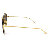 国内正規品 BOTTEGA VENETA SUNGLASSES ASIAN FIT BV1084SA 002 BROWN GOLD ボッテガヴェネタ サングラス アジアンフィット アイウェア メガネ 眼鏡 UVカット 紫外線カット ブラウン ゴールド