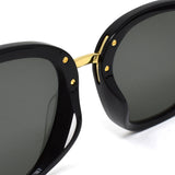 国内正規品 BOTTEGA VENETA SUNGLASSES ASIAN FIT BV1095SA 001 GRAY BLACK ボッテガヴェネタ サングラス アジアンフィット アイウェア メガネ 眼鏡 UVカット 紫外線カット グレー ブラック