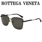 国内正規品 BOTTEGA VENETA SUNGLASSES ASIAN FIT BV1237S 001 GRAY BLACK ボッテガ ヴェネタ サングラス アジアンフィット アイウェア メガネ 眼鏡 UVカット 紫外線カット グレー ブラック