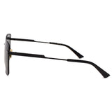 国内正規品 BOTTEGA VENETA SUNGLASSES ASIAN FIT BV1237S 001 GRAY BLACK ボッテガ ヴェネタ サングラス アジアンフィット アイウェア メガネ 眼鏡 UVカット 紫外線カット グレー ブラック