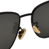 国内正規品 BOTTEGA VENETA SUNGLASSES ASIAN FIT BV1237S 001 GRAY BLACK ボッテガ ヴェネタ サングラス アジアンフィット アイウェア メガネ 眼鏡 UVカット 紫外線カット グレー ブラック