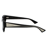 日本正規品 BOTTEGA VENETA SUNGLASSES BV1278SA 001 GREY BLACK ボッテガヴェネタ サングラス アジアンフィット メガネ 眼鏡 メンズ レディース グレー ブラック