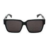 日本正規品 BOTTEGA VENETA SUNGLASSES BV1287SA 001 GREY BLACK ボッテガヴェネタ サングラス アジアンフィット メガネ 眼鏡 メンズ レディース グレー ブラック