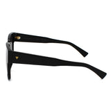 日本正規品 BOTTEGA VENETA SUNGLASSES BV1287SA 001 GREY BLACK ボッテガヴェネタ サングラス アジアンフィット メガネ 眼鏡 メンズ レディース グレー ブラック